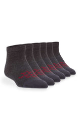 SNEAKER Socken mit MOTIV - 70% Alpaka anthrazit 6er-Pack