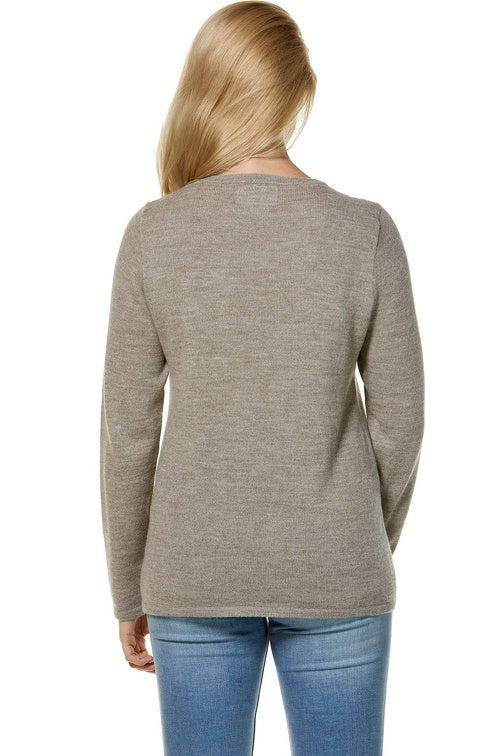 Pullover BASIC aus 100% Alpaka