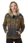 Strickjacke ANDEN ROCA aus 100% Alpaka Grau