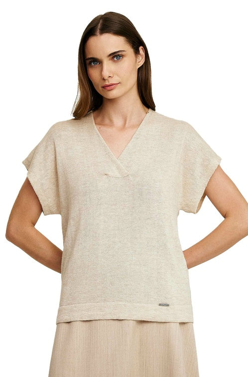 ECO-Alpaka Shirt WELEA mit Bio-Baumwolle arizona