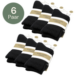 NEU: 2er Pack Socken COMFORT DIABE - 74% Alpaka schwarz 6er-Pack