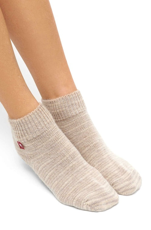 Socken FREIZEIT meliert - 52% Alpaka