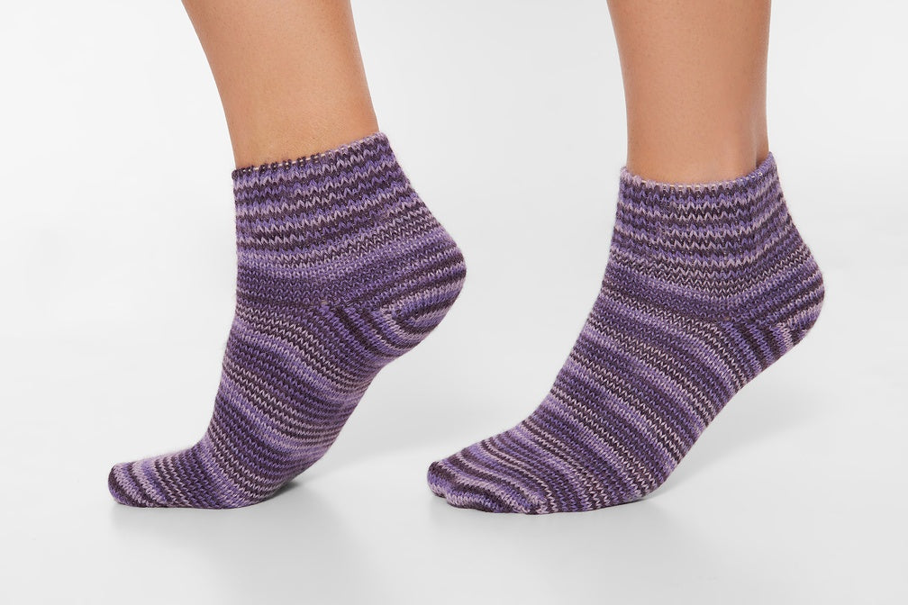 Socken FREIZEIT meliert - 52% Alpaka