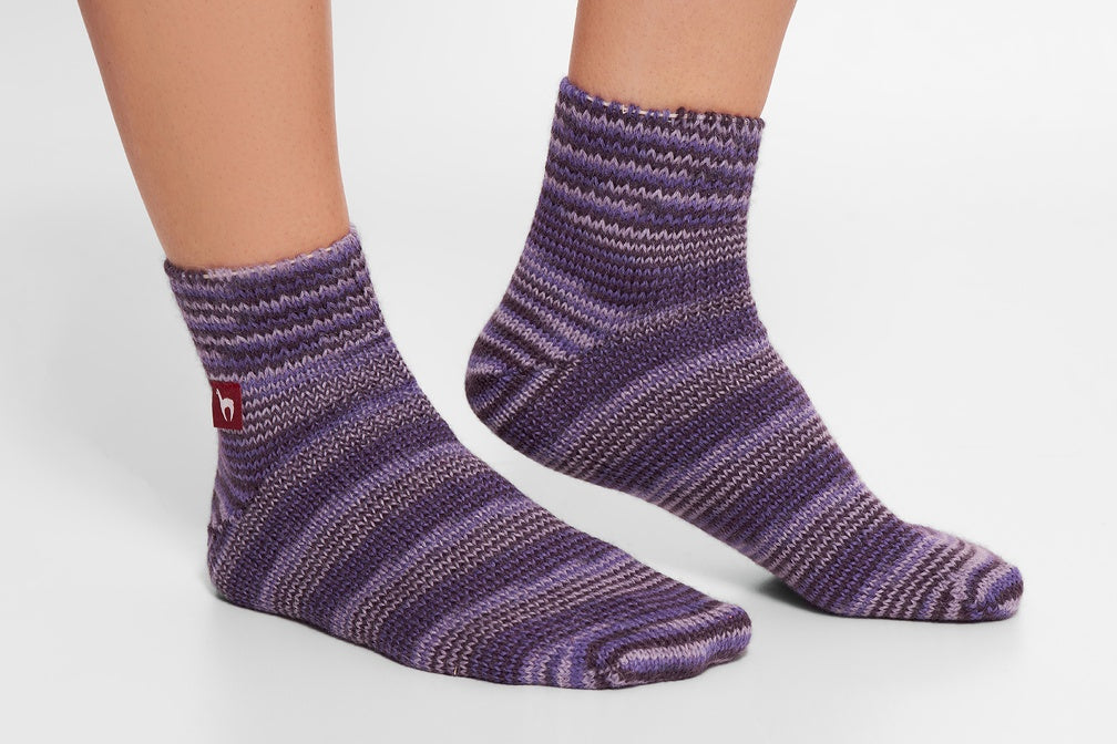 Socken FREIZEIT meliert - 52% Alpaka