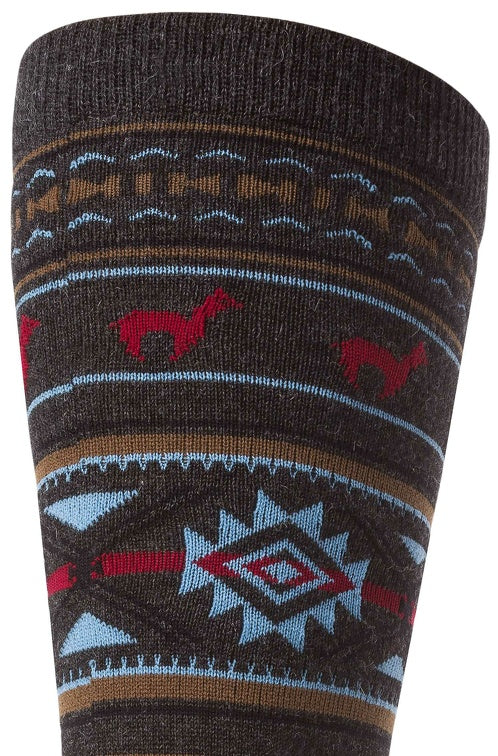 Socken JACQUARD - 70% Alpaka