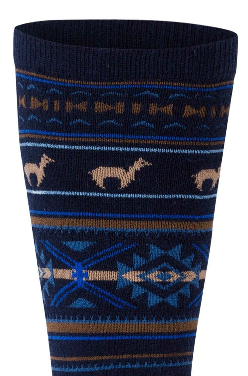 Socken JACQUARD - 70% Alpaka