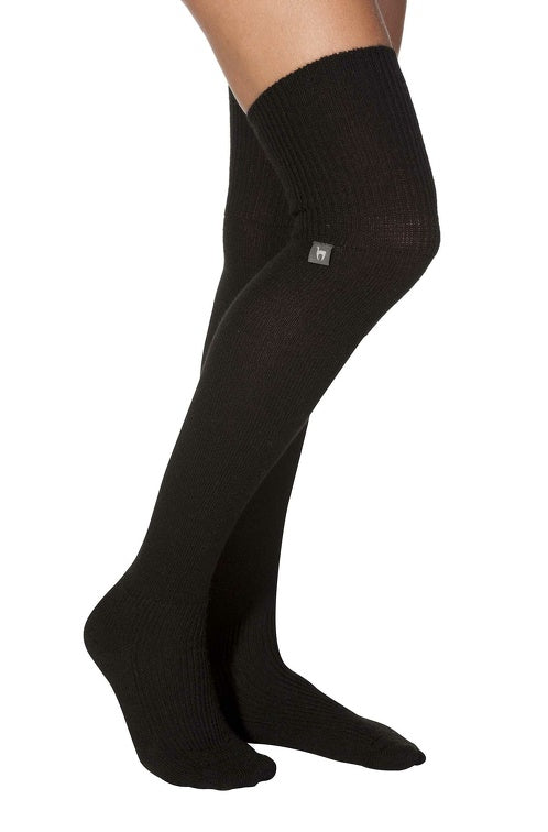 OVERKNEE Strümpfe Socken - 52% Alpaka