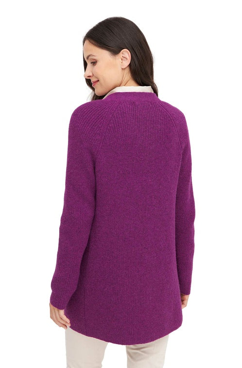 Alpaka Strickjacke CARICE aus 56% Alpaka