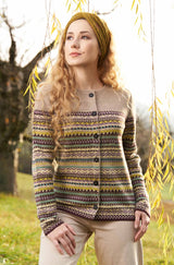 Alpaka Cardigan DILAYA aus 100% Alpaka