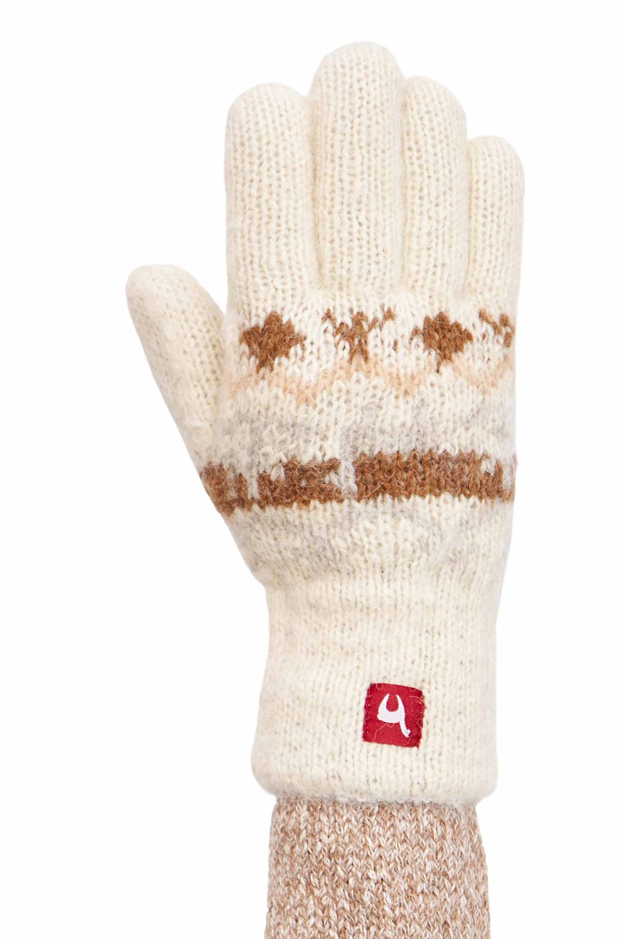 Alpaka Fingerhandschuhe NATURA aus 100% Alpaka Superfine weiss