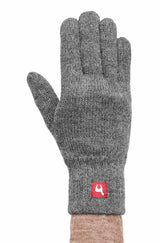 Alpaka Gefütterte Fingerhandschuhe UNI aus 100% Alpaka