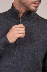 Alpaka Strickjacke Herren ANDREAS aus 100% Alpaka