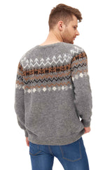 Alpaka Pullover NATURA aus 100% Alpaka ungefärbt