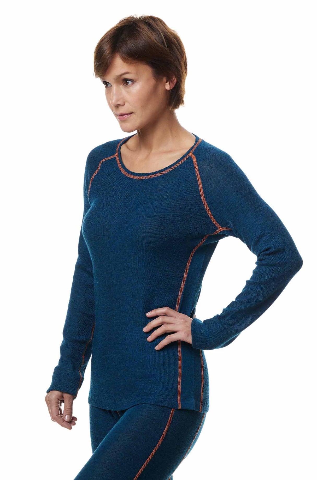 Thermo-Unterwäsche Royal Alpaka ST. MORITZ Langarm-Shirt Damen