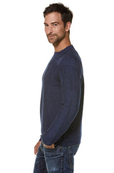 Alpaka Pullover HUGO aus 100% Alpaka blau