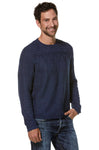 Alpaka Pullover HUGO aus 100% Alpaka blau blau