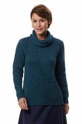 Rollkragen Pullover ASA aus 70% Alpaka und 23% Merino ocean