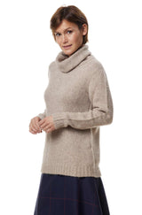 Rollkragen Pullover ASA aus 70% Alpaka und 23% Merino