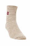 Alpaka FREIZEIT Socken meliert - 52% Alpaka sand meliert