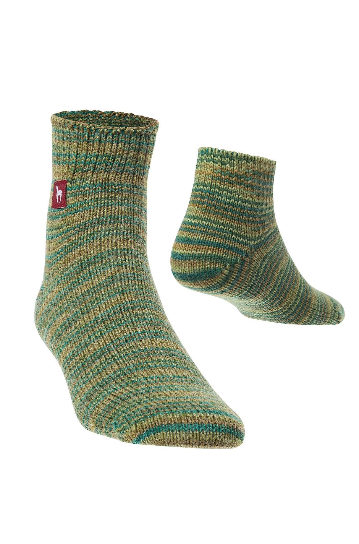 Alpaka FREIZEIT Socken meliert - 52% Alpaka