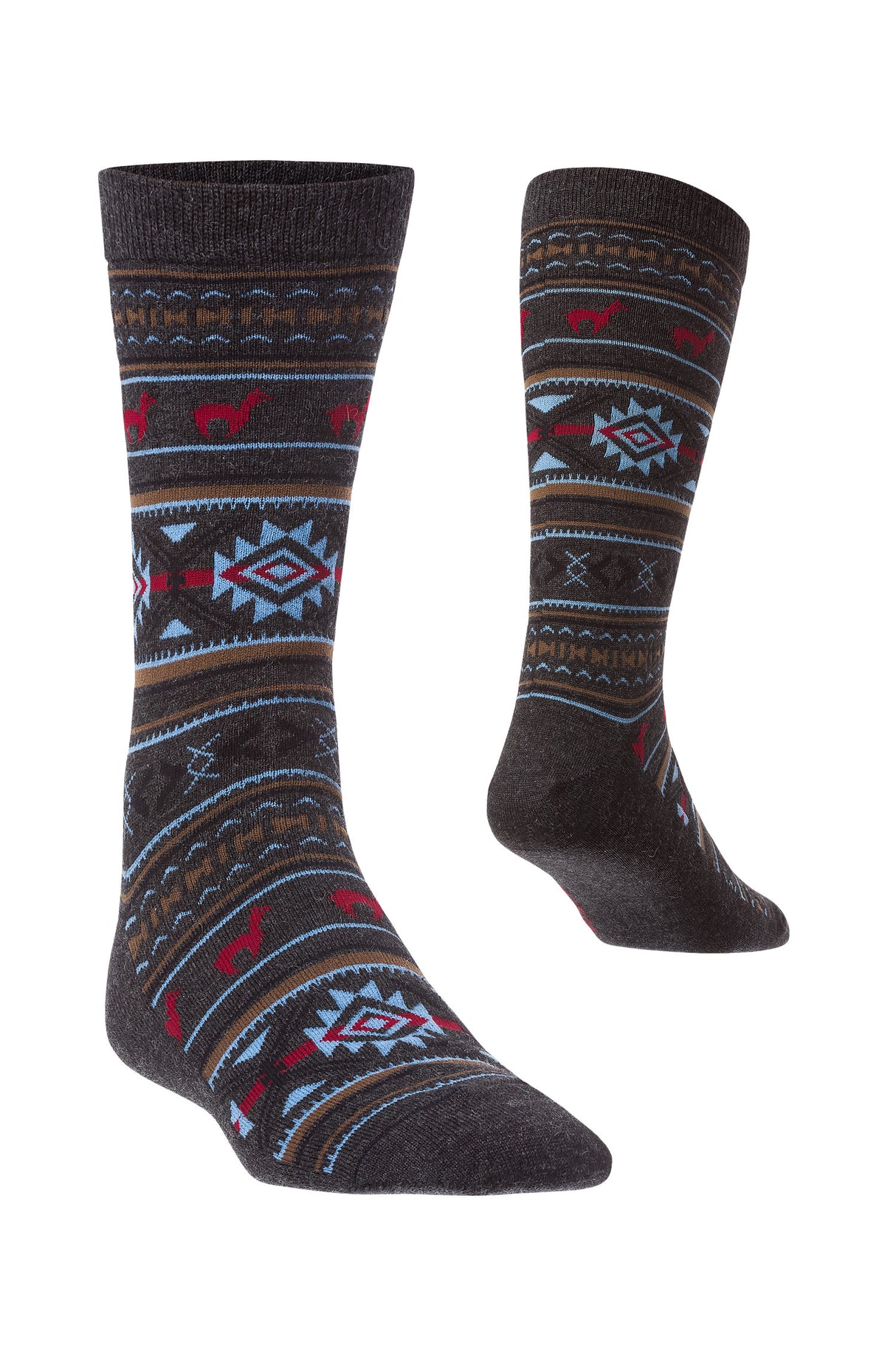 Alpaka Socken JACQUARD- 70% Alpaka