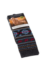 Alpaka Socken JACQUARD- 70% Alpaka