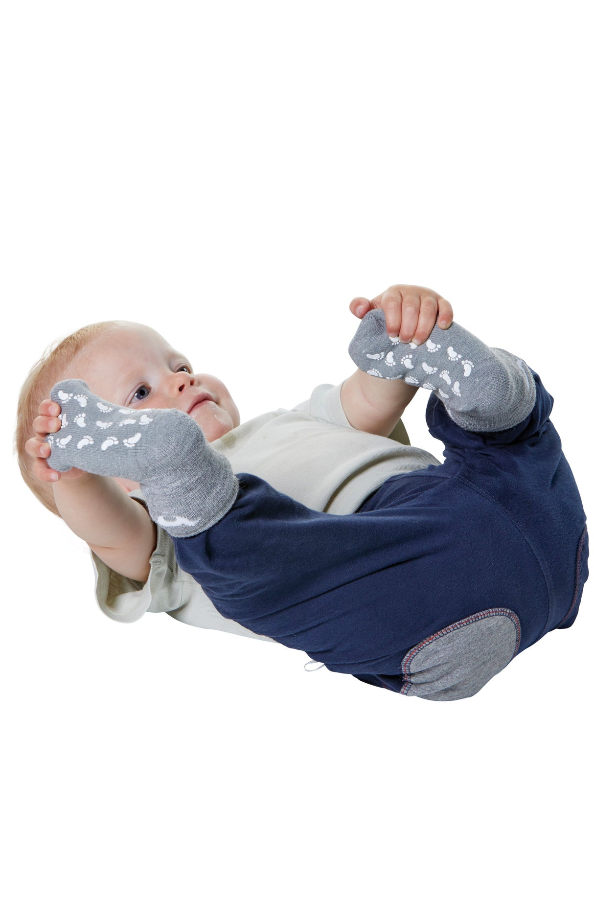 Socken Kinder ABS (Gr. 30-35) rutschfest - 50% Alpaka