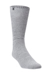 Freizeit Alpaka Socken SOFT - 52% Alpaka silbergrau