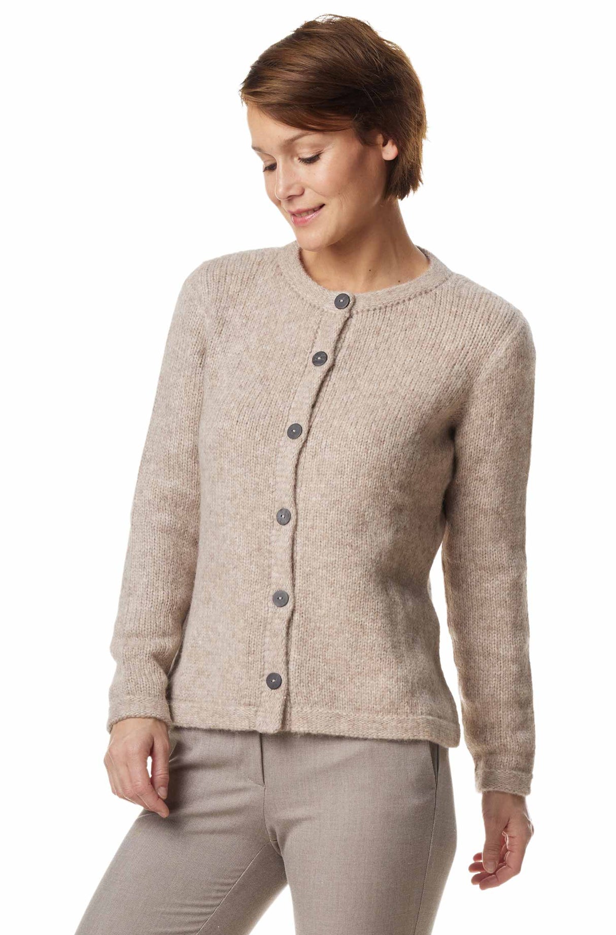 Strickjacke ASA - 70% Alpaka und 23% Merino