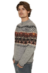 Alpaka Strickjacke Herren FIESTA aus 100% Alpaka