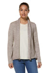 Alpaka Strickjacke PENELOPE aus 100% Alpaka sand