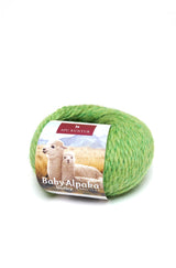 Alpaka Wolle BULKY | 50g | 100% Alpaka 08 grün one-size