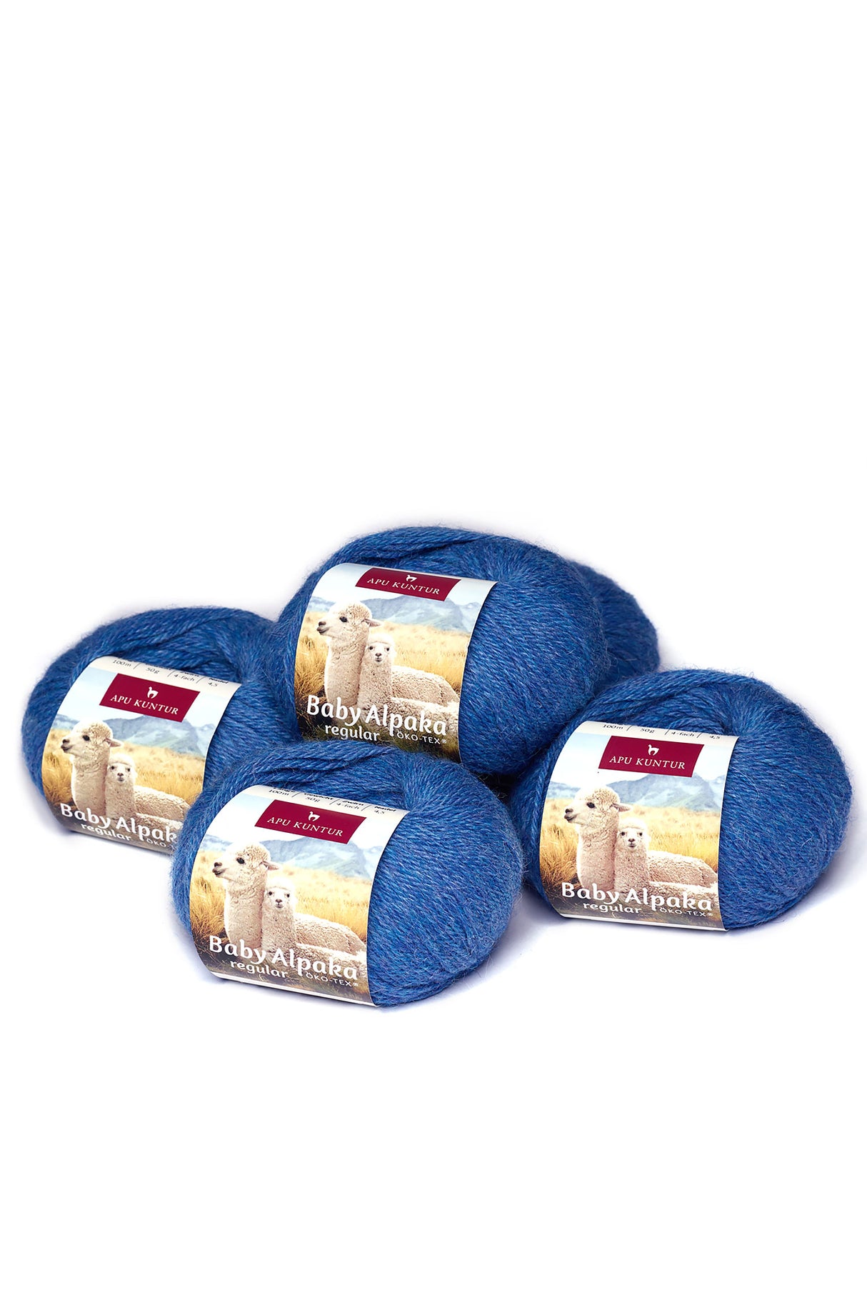 Alpaka Wolle REGULAR | 5x50g | 100% Alpaka | 36 Farben