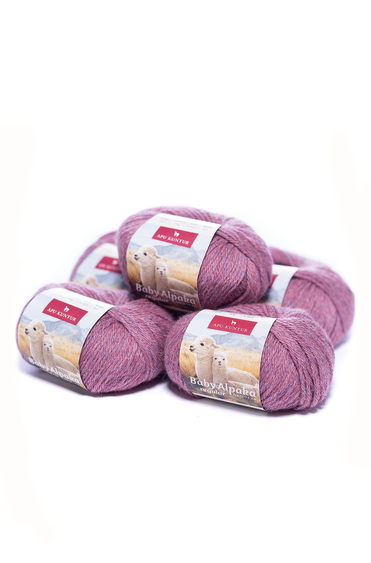 Alpaka Wolle REGULAR | 5x50g | 100% Alpaka | 36 Farben