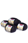 Alpaka Wolle REGULAR | 5x50g | 100% Alpaka | 36 Farben 01 schwarz one-size