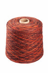 Alpaka Wolle SOCKENGARN | 1kg Kone | Alpaka-Woll-Mix 22 kupfer-orange one-size