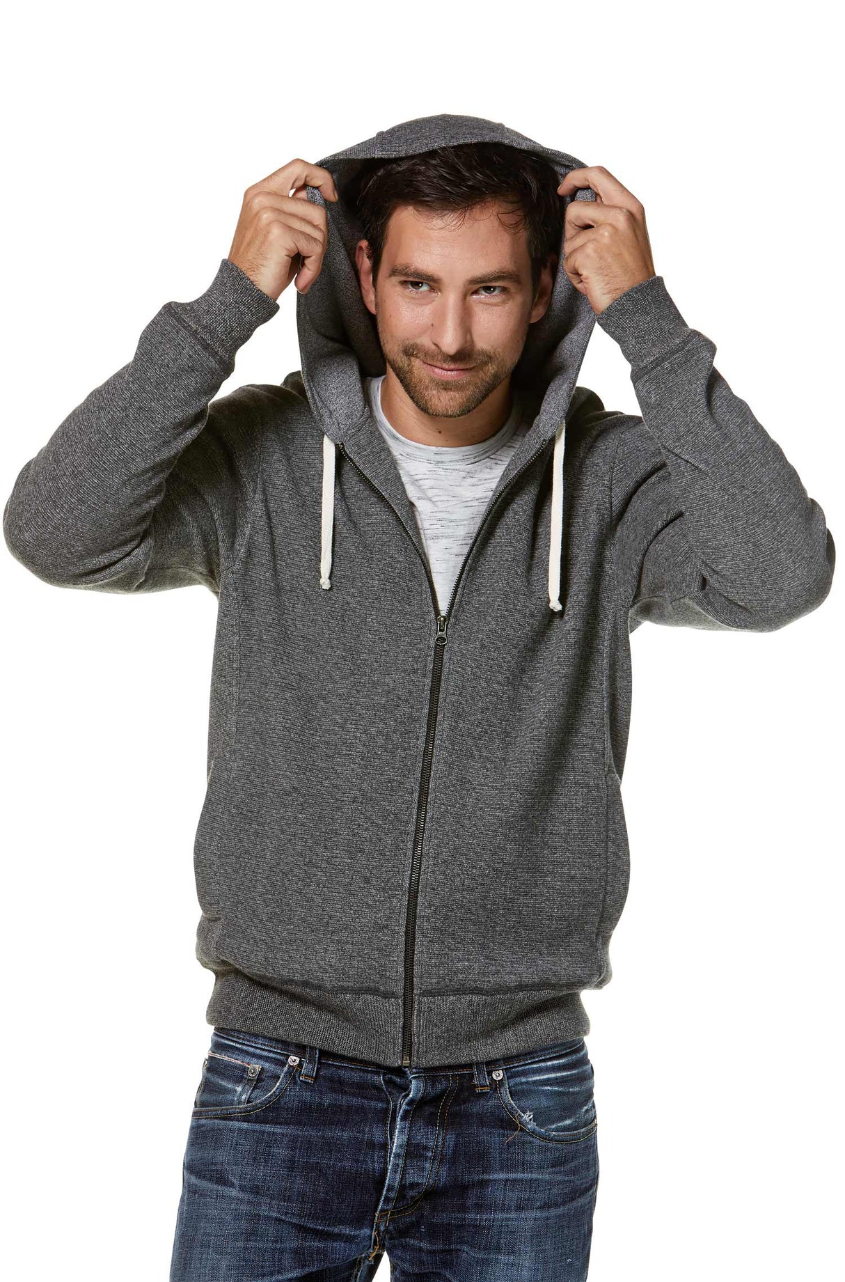 Hoodie Herren mit 10% Royal Alpaka