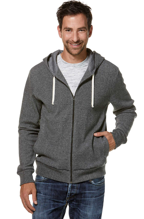 Kapuzen HOODY Herren & Damen mit 10% Alpaka anthrazit