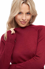 Damen Pullover ADORA - 70% Bio Baumwolle und 30% Alpaka