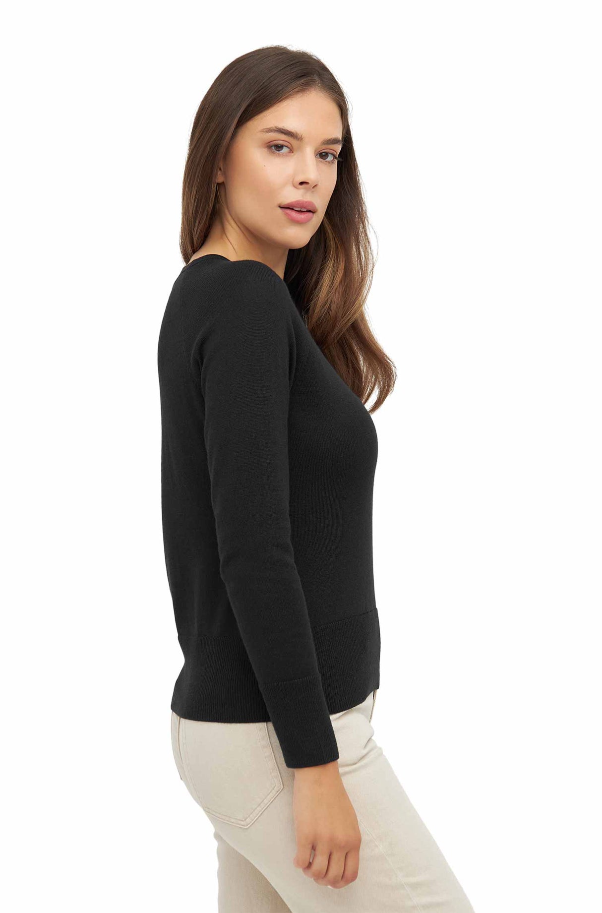 Damen Pullover ADORA - 70% Bio Baumwolle und 30% Alpaka